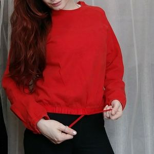 Red Nike Athletic Sweatshirt sz S